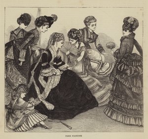 Paris Fashions (gravering) av English School