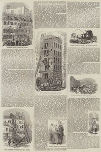 Paris etter oppstanden (gravering) av English School