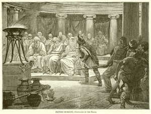 Romerske fedre.--Gallernes besøk av English School