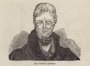 Patrick Connor, gateselger av bestikk, London (gravering) av English School