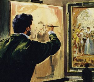 Paul Cezanne studerte og kopierte til og med verkene til Rubens i Louvre-museet av English School
