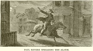 Paul Revere sprer alarmen av English School