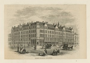 Peabody-bygninger i Spitalfields av English School
