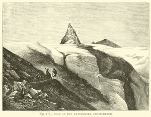 Toppen av Matterhorn, Sveits av English School