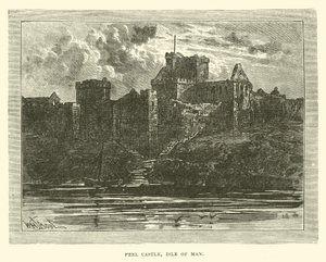 Peel Castle, Isle of Man av English School