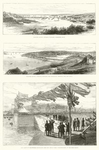 Pembroke Dock, Milford Haven (gravering) av English School