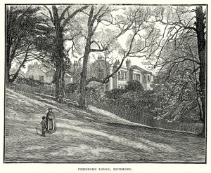 Pembroke Lodge, Richmond (gravering) av English School