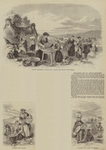 Penclawdd and its Cockle-Gatherers (gravering) av English School