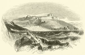 Pendennis Castle (gravering) av English School