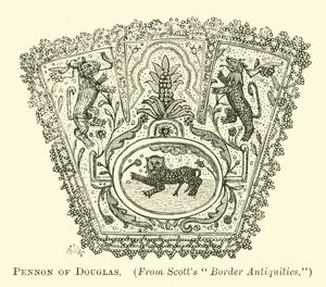 Pennon fra Douglas av English School
