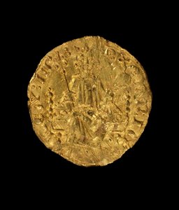 Penny of King Henry III, 1257-58 (gull) (se også 429894) av English School