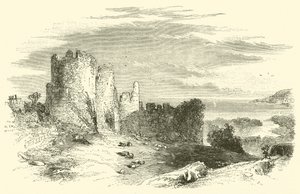 Penrice Castle (gravering) av English School