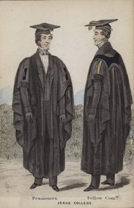 Pensjonister, Fellow Commoner, Jesus College av English School