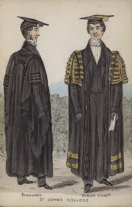 Pensoner, Fellow Commoner, St Johns College av English School