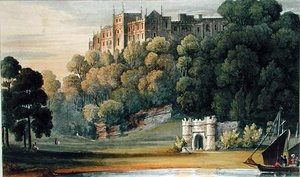 Pentillie Castle, fra Ackermanns 