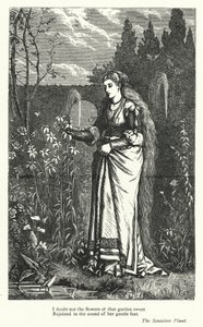 Percy Bysshe Shelley: Illustrasjon til Den følsomme planten (gravering) av English School