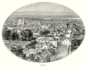 Perth (gravering) av English School