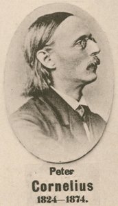 Peter Cornelius (gravyr) av English School