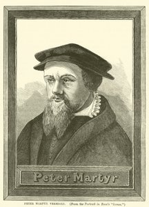 Peter Martyr Vermigli (gravering) av English School