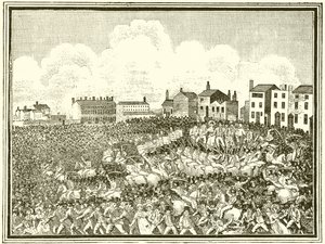 Peterloo-massakren av English School