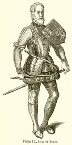 Filip II, konge av Spania av English School