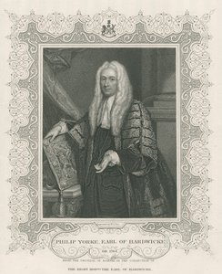 Philip Yorke, 1. jarl av Hardwicke, fra 