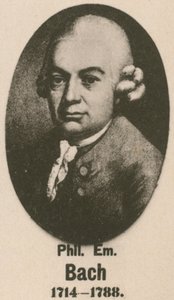 Philipp Emanuel Bach (gravering) av English School