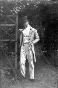 Fotografi av en spekulant i øst, 1816-40 (fotografi) av English School