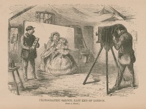 Fotografisk salong i østenden av London av English School