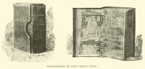 Fotografier av John Becks Bibel av English School