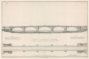 Plan for New London Bridge av English School