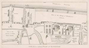 Plan over Bankside, Southwark av English School