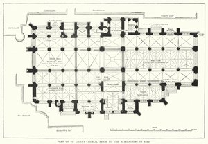 Plan for St Giles