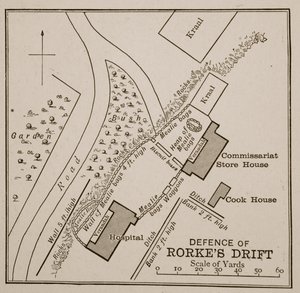 Plan for forsvaret av Rorkes Drift av English School