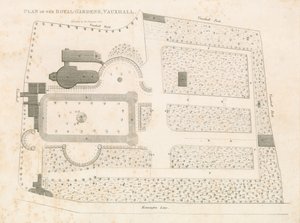 Plan for Royal Gardens, Vauxhall, London av English School