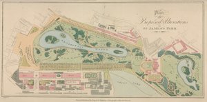 Plan over de foreslåtte endringene til St James