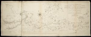 Plan for den foreslåtte navigerbare kanalen mellom elven Kennet ved Newbury i Berks og elven Avon i Somerset: hvorved en navigerbar kommunikasjon vil bli åpnet mellom..London og Bristol [også] Wilts & Berks & Somerset Coal Canals / Surveyed... av J av English School