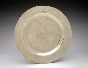 Plate, c. 1750 (tinn) av English School
