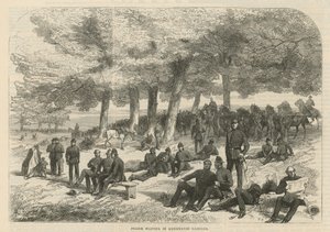 Politiet venter i Kensington Gardens av English School