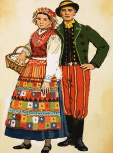 Polsk kostyme av English School