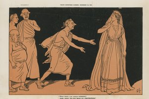 Politisk tegneserie av English School