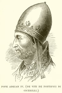 Pave Adrian IV. (De Viti De Pontifici Di Cicerilli) av English School