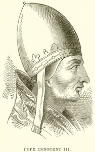 Pave Innocent III av English School
