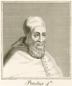 Pave Paul IV av English School