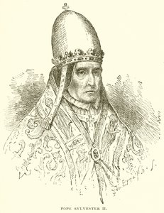 Pave Sylvester II av English School