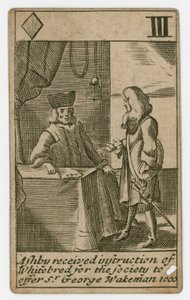 Popish Plot-spillekort av English School