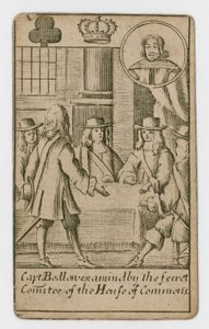 Popish Plot-spillekort av English School