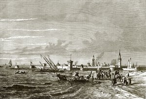 Havnen i Mogador av English School