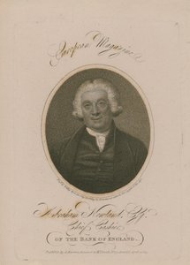 Portrett av Abraham Newland av English School