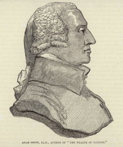 Portrett av Adam Smith av English School